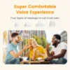 Rechargeable Hearing Aids Wireless Sound Amplifier ITE Mini Invisible Elderly Hearing Aid Headphones Deaf The Listening Device