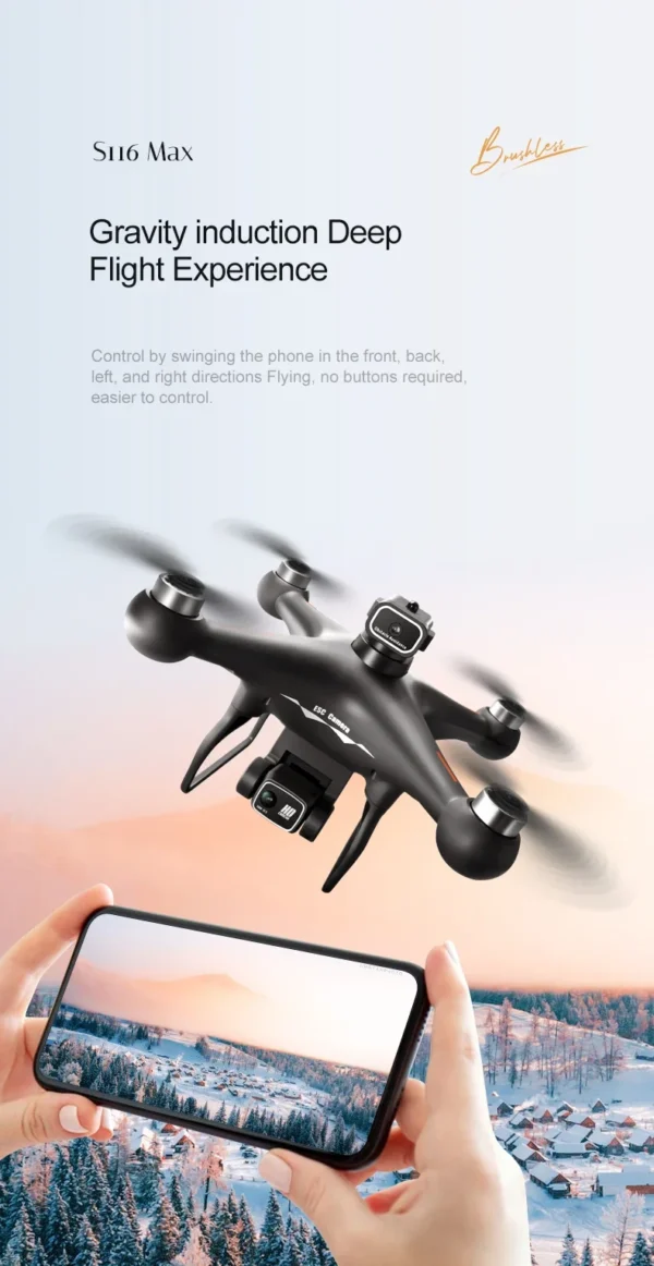 Sed15ddcbdd234baf842886a2da81e046n.webp S116 MAX Drone Professional with 3 Batteries 8K Dual Camera Optical Flow Brushless 360° Obstacle Avoidance WIFI FPV RC Dron Toys