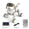 Funny RC Robot Electronic Dog Stunt Dog Voice Command Touch-sense Music Song Robot Dog for Boys Girls Children's Toys 18011