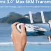 Potensic C0 Mini Drone 3 Axis Gimbal 6KM GPS 4K Professional Camera Drones Brushless RC Toy Quadcopter for Travel Gifts ATOM