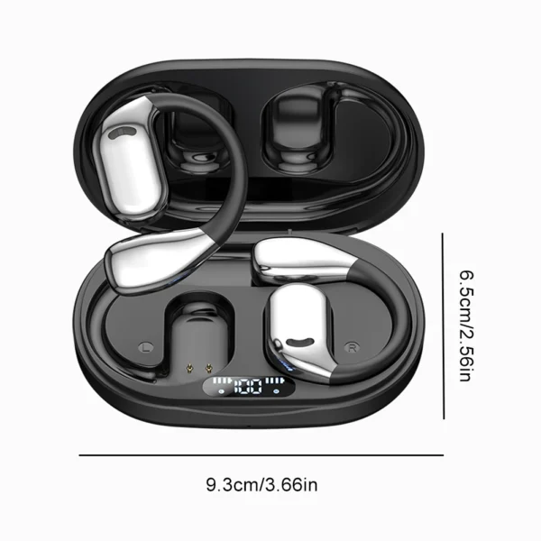2025 New AI Translation Earbuds OWS Non In Ear Bluetooth 5.4 ENC