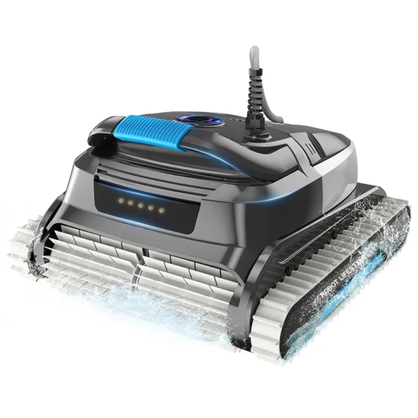 Wireless Robotic Swimming Pool Cleaner WYBOT C1 APP Control Clean Floor Wall Waterline Pools Cleaning Robot, Runing Time 120mins