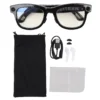 AI Smart Camera Glasses 5MP 1080P HD Camera 26 Languages Translation Music Playback Phone Calls AI Smart Glasses Bluetooth Glasses