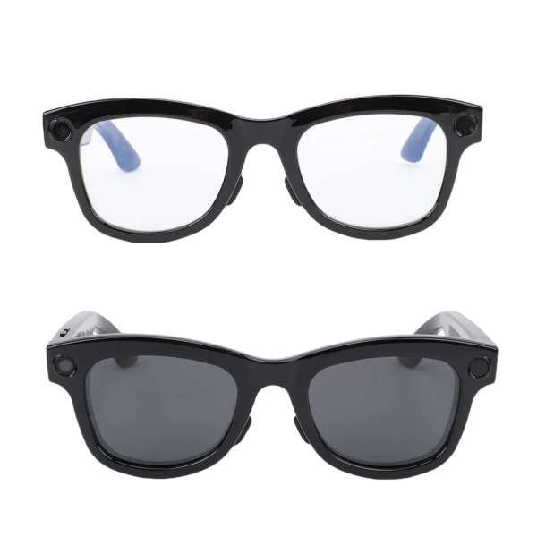 AI Smart Camera Glasses 5MP 1080P HD Camera 26 Languages Translation Music Playback Phone Calls AI Smart Glasses Bluetooth Glasses
