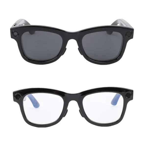 AI Smart Camera Glasses 5MP 1080P HD Camera 26 Languages Translation Music Playback Phone Calls AI Smart Glasses Bluetooth Glasses