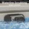 Wireless Robotic Swimming Pool Cleaner WYBOT C1 APP Control Clean Floor Wall Waterline Pools Cleaning Robot, Runing Time 120mins