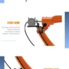 6 Axis Industrial Robot Laser Welding Arm for Manufacture Laser Weld Robotic Metal Soldering/ Cutting/Carry  for MIG MAG TIG CO2