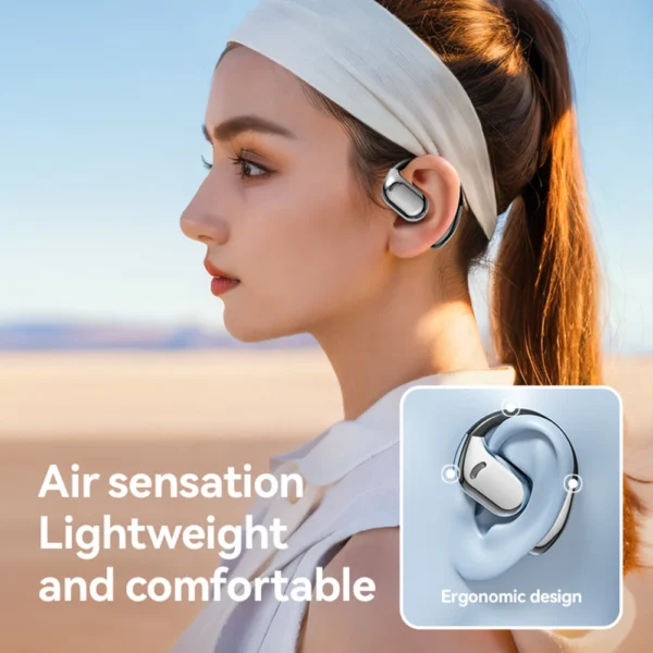 2025 New AI Translation Earbuds OWS Non In Ear Bluetooth 5.4 ENC