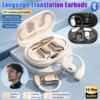 2025 New AI Translation Earbuds OWS Non In Ear Bluetooth 5.4 ENC